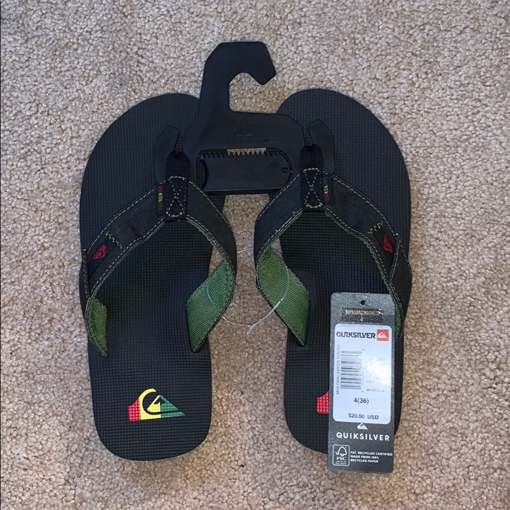 Quiksilver Molokai Abyss Boy’s Flip Flops